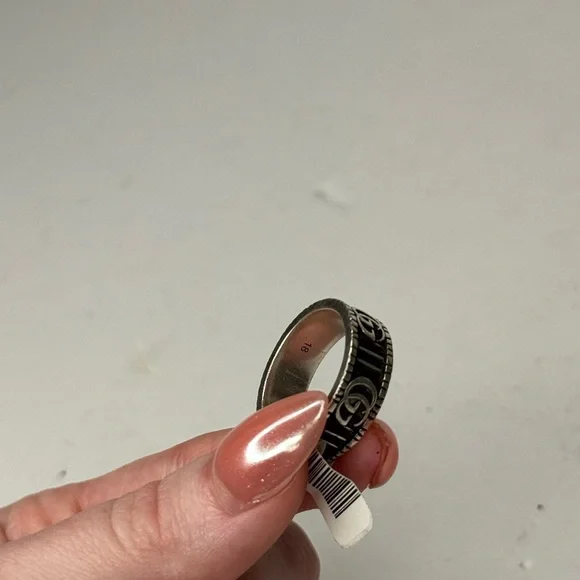 Gucci Sterling Silver GG Marmont Band - Picture 4 of 8